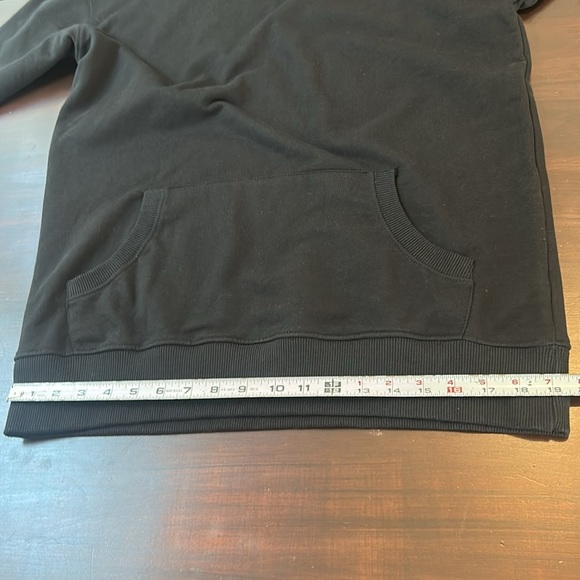 KOTN Men’s Black Cotton Pullover Hoodie Size M Made in Egypt - Picture 13 of 16